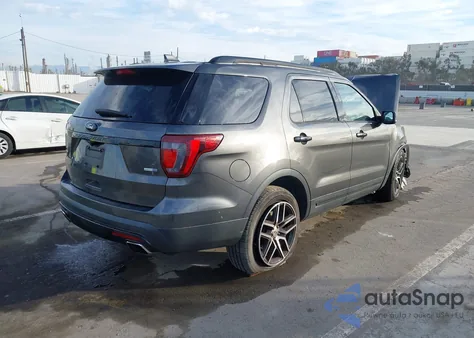 2017 Ford Explorer Sport from USA, damaged, VIN 1FM5K8GT7HGC47710